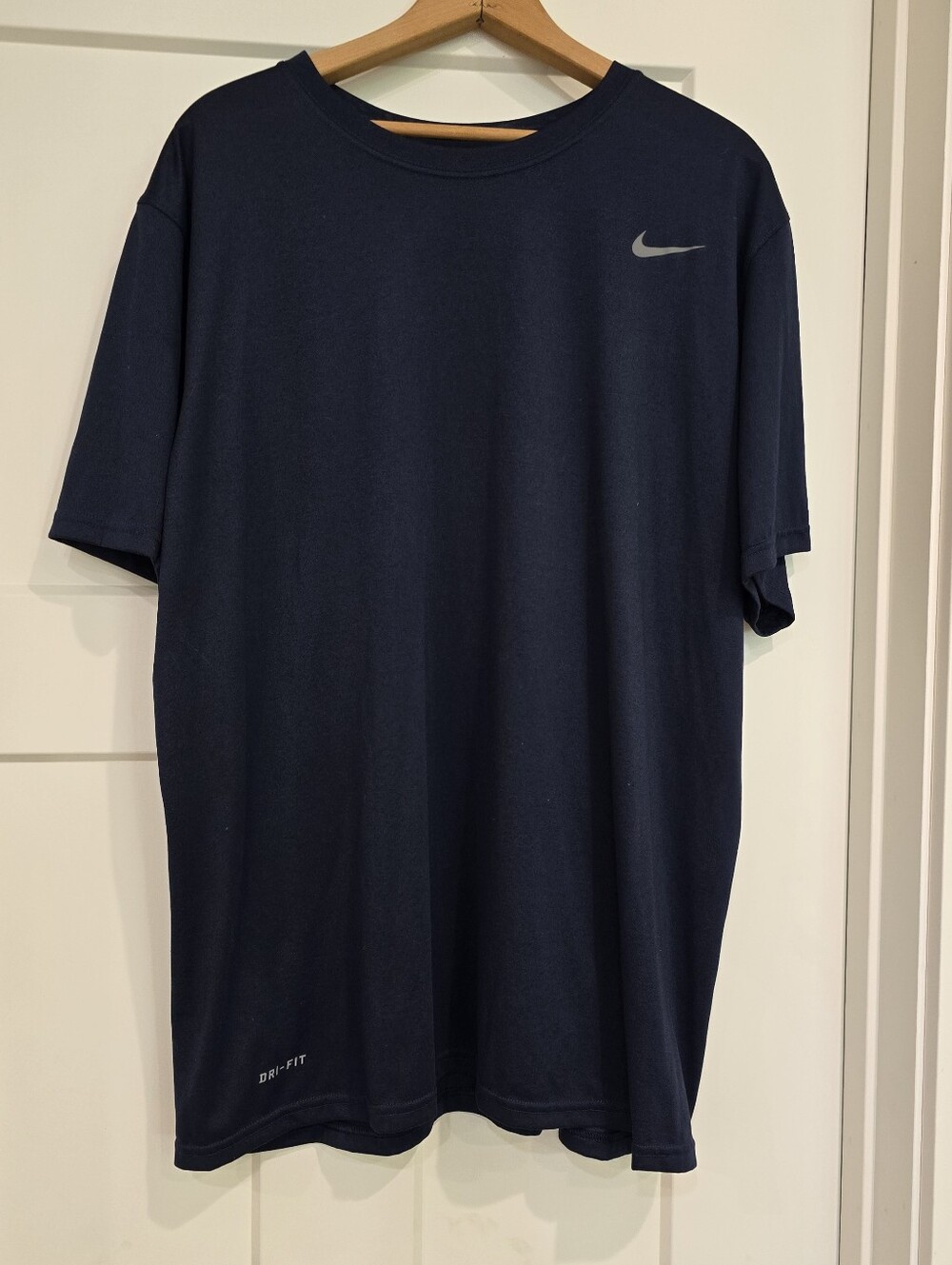Nike Dri-Fit Athletic T-Shirt men's xxl navy blue